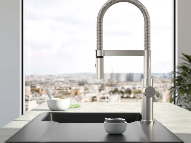 Foto: Villeroy &amp; Boch Wasserhahn &quot;Steel Expert 2&quot;